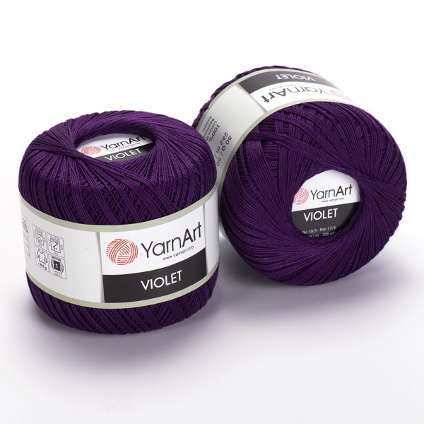 Віолета 5550 фіолет YarnArt (ЯрнАрт)