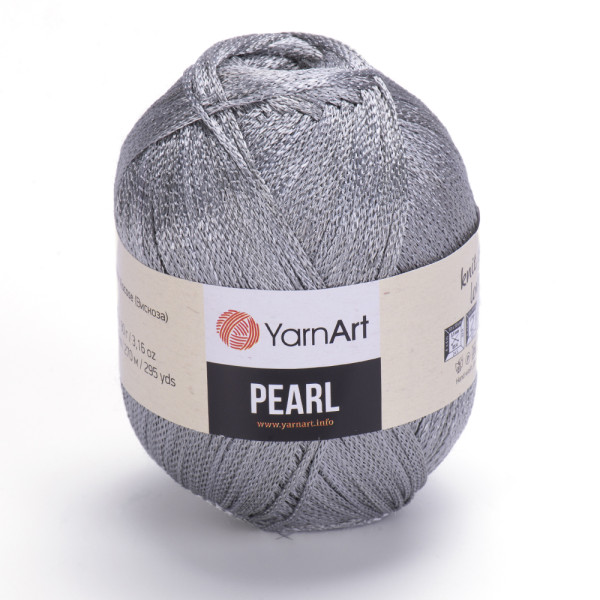 Віскоза шнур (PEARL) 114 св.серый YarnArt (РАМ)