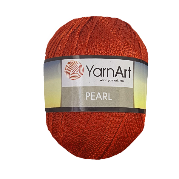 Віскоза шнур (PEARL) 118 червоний YarnArt (ЯрнАрт)