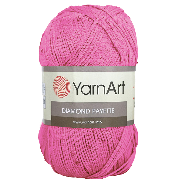 Діамант паєтки 003 розовый YarnArt (ЯрнАрт)
