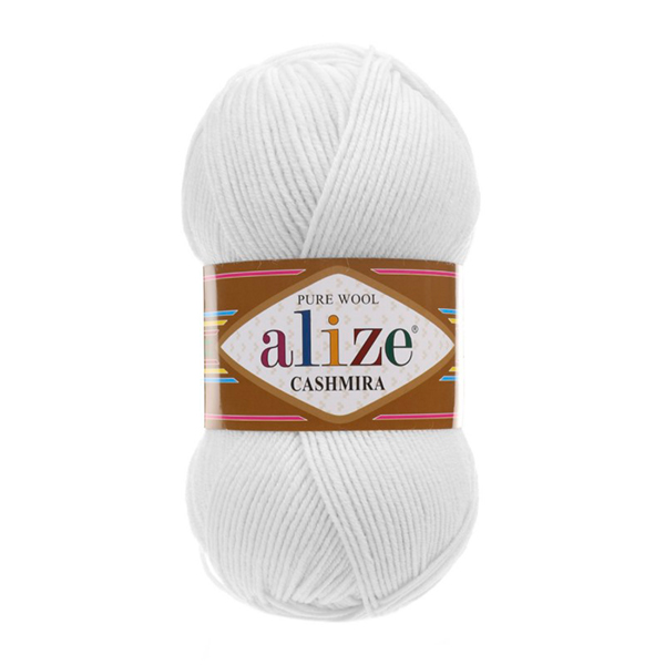 Кашемір Alize   55 Білий Alize (Алізе)