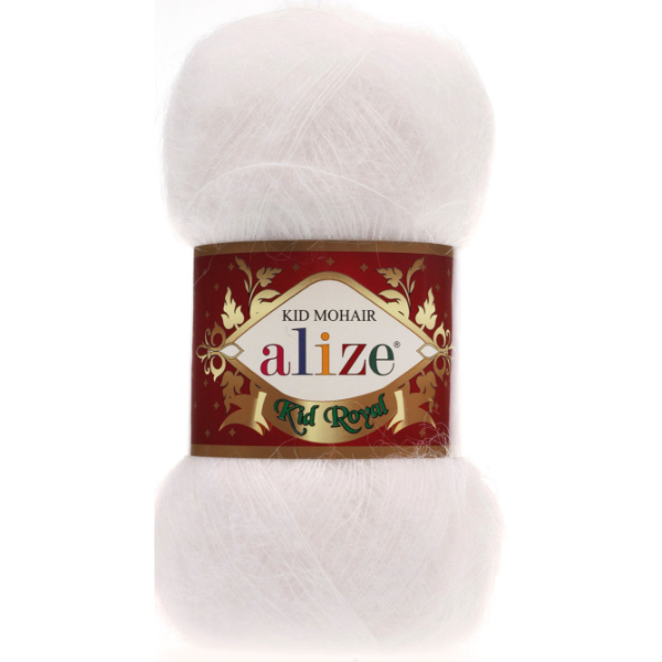 Кід роял Алізе 55 білий Alize (Алізе)