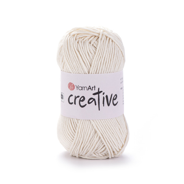 Креатив 222 белое молоко YarnArt (ЯрнАрт)