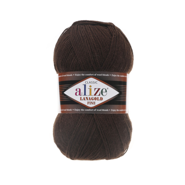 Лана голд файн 26 коричневий Alize (Алізе)