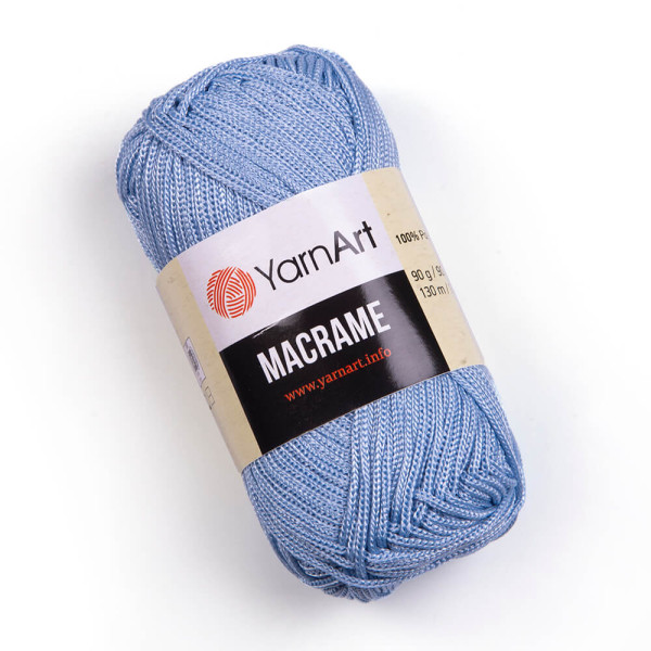 Макраме 133 блакитний YarnArt (ЯрнАрт)