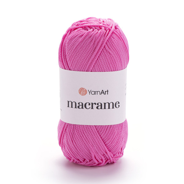 Макраме 147 рожевий YarnArt (ЯрнАрт)