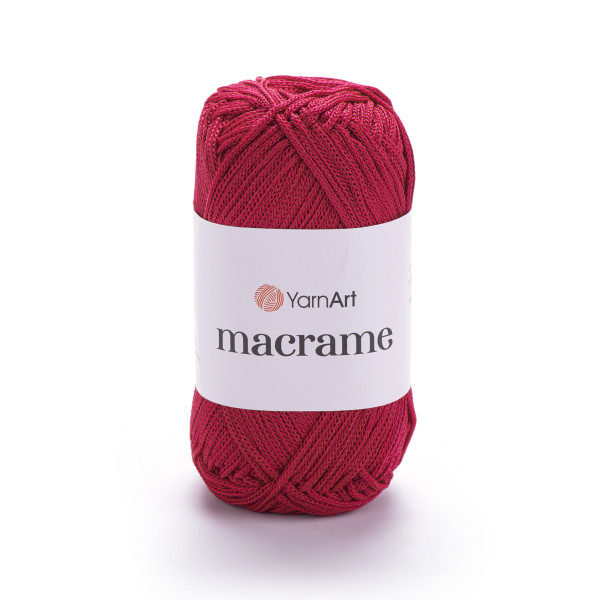 Макраме 143 червоний YarnArt (ЯрнАрт)