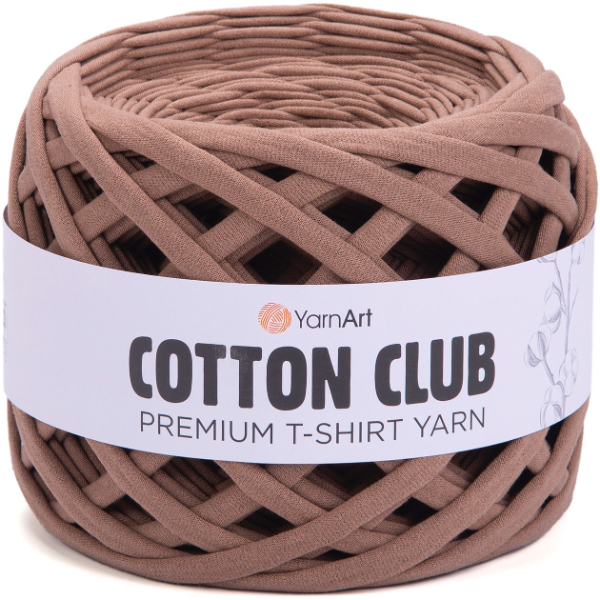 Котон Клаб 7307 какао YarnArt (ЯрнАрт)