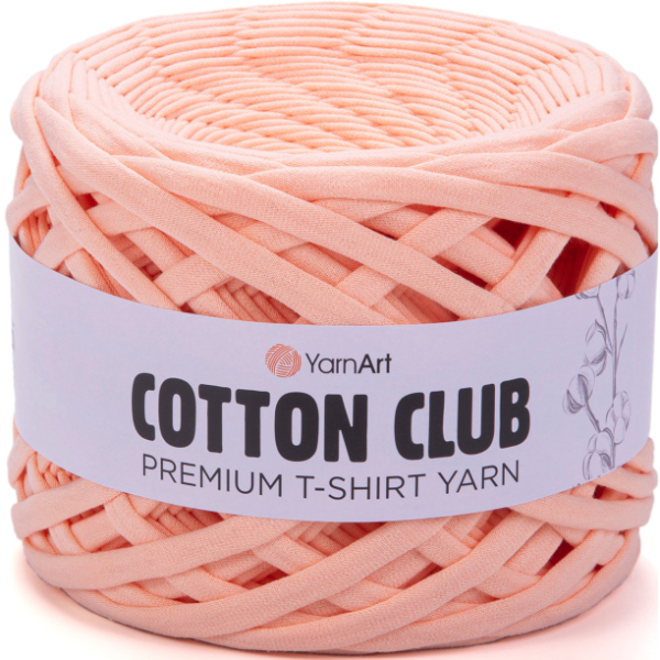 Котон Клаб 7345 персик YarnArt (ЯрнАрт)