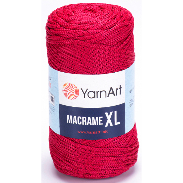 Макраме XL  143 червоний YarnArt (ЯрнАрт)