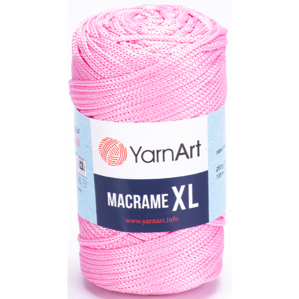 Макраме XL  147 рожевий YarnArt (ЯрнАрт)