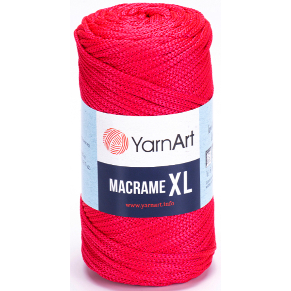 Макраме XL  163 червоний YarnArt (ЯрнАрт)