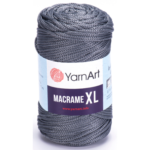 Макраме XL  159 графіт YarnArt (ЯрнАрт)