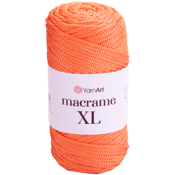 Макраме XL  160 помаранчевий YarnArt (ЯрнАрт)