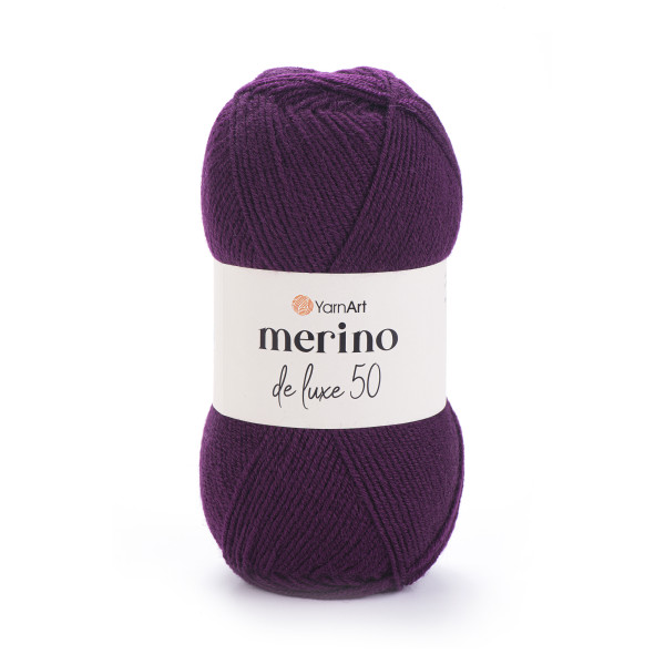 Мерино Делюкс 50 10094 фіолет YarnArt (ЯрнАрт) Мерино Делюкс 50 10094 фіолет YarnArt (ЯрнАрт)