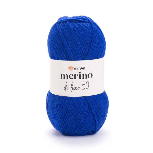 Мерино Делюкс 50 152 електрік YarnArt (ЯрнАрт) Мерино Делюкс 50 152 електрік YarnArt (ЯрнАрт)