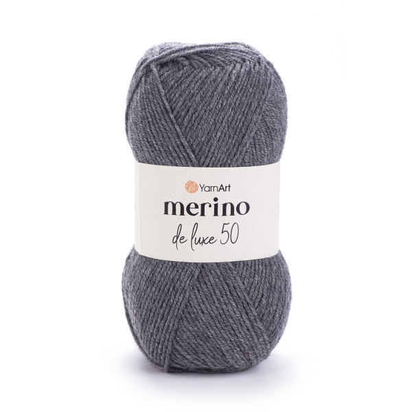 Мерино Делюкс 50 179 сірий YarnArt (ЯрнАрт) Мерино Делюкс 50 179 сірий YarnArt (ЯрнАрт)