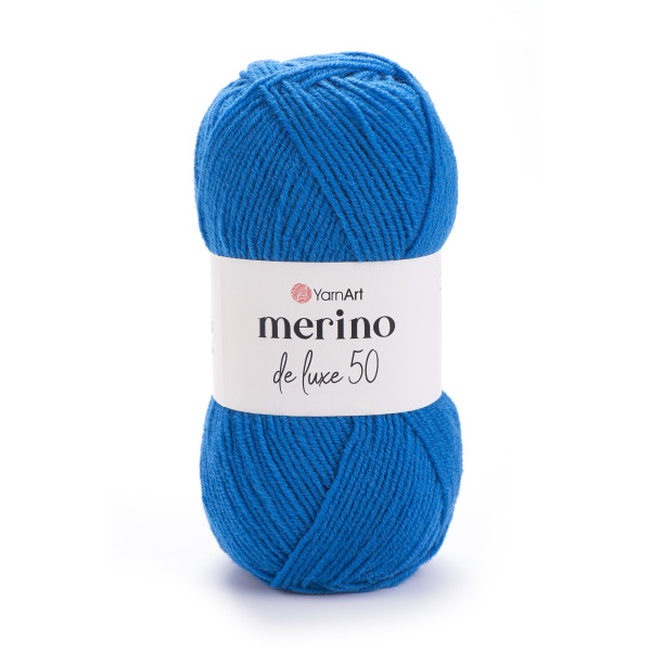 Мерино Делюкс 50 3040 волошка YarnArt (ЯрнАрт) Мерино Делюкс 50 3040 волошка YarnArt (ЯрнАрт)