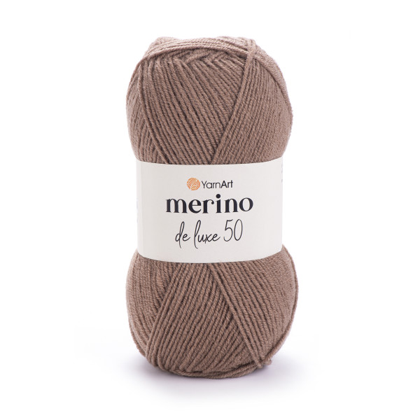 Мерино Делюкс 50 514 світло коричневий YarnArt (ЯрнАрт) Мерино Делюкс 50 514 світло коричневий YarnArt (ЯрнАрт)