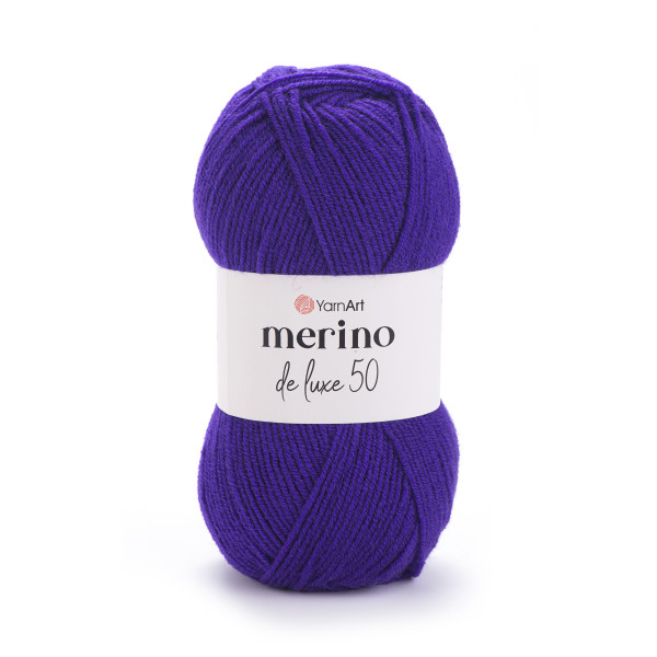 Мерино Делюкс 50 556 фіолет YarnArt (ЯрнАрт) Мерино Делюкс 50 556 фіолет YarnArt (ЯрнАрт)