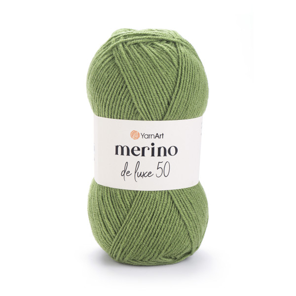 Мерино Делюкс 50 098 зелень YarnArt (ЯрнАрт) Мерино Делюкс 50 098 зелень YarnArt (ЯрнАрт)