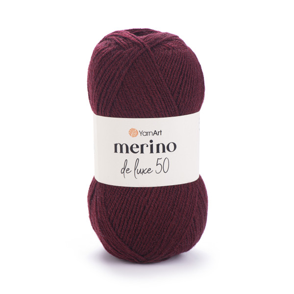 Мерино Делюкс 50 577 вишня YarnArt (ЯрнАрт) Мерино Делюкс 50 577 вишня YarnArt (ЯрнАрт)