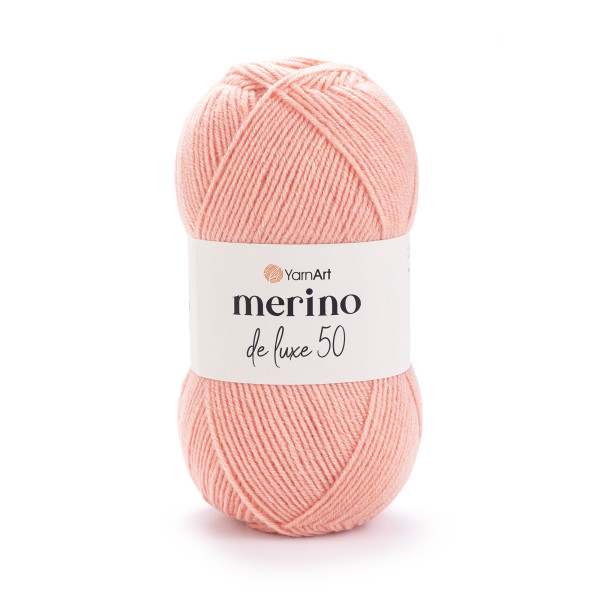 Мерино Делюкс 50 565 персик YarnArt (ЯрнАрт) Мерино Делюкс 50 565 персик YarnArt (ЯрнАрт)