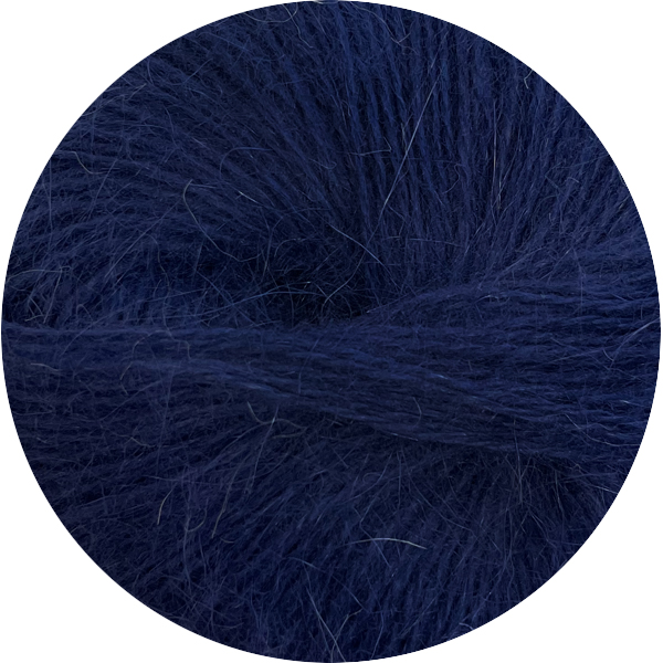Ангора преміум 106103/212 темно-синій Ярна Італія