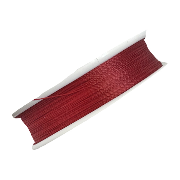 Нитки для бісеру TYTAN D- 01 мм 2620 бордо Україна