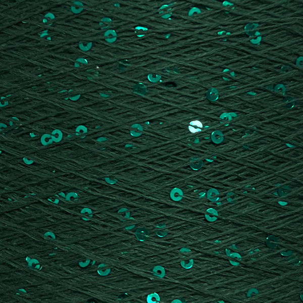 Бавовна з мікропаєткою   1192 смарагд/смарагд Китай