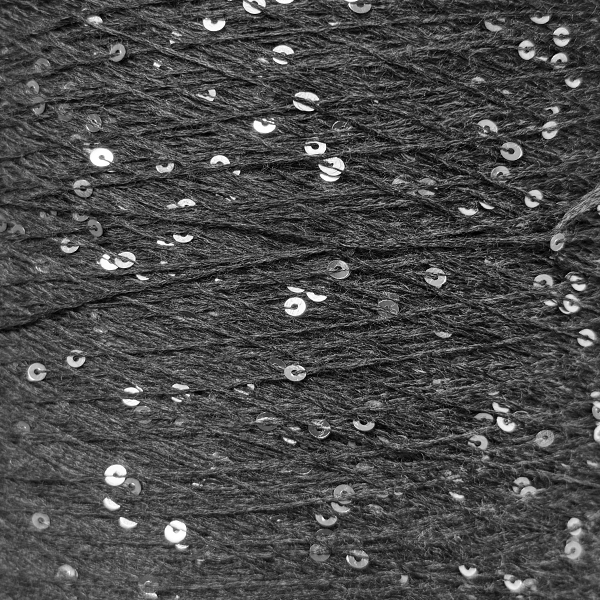 Бавовна з мікропаєткою   1332 маренго/срібло Китай