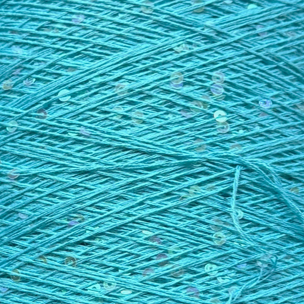 Бавовна з мікропаєткою    1154Р озеро+райдужні паєтки Китай