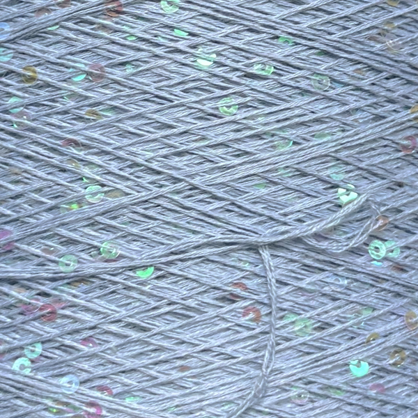 Бавовна з мікропаєткою    1157Р весняне небо+райдужні паєтки Китай