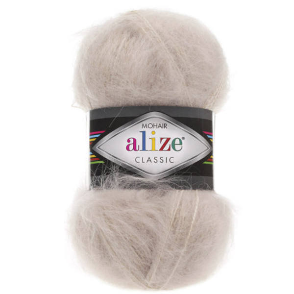 Мохер класик  ALIZE 67 молочний беж Alize (Алізе)