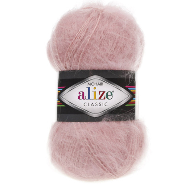 Мохер класик  ALIZE 161 пудра Alize (Алізе)