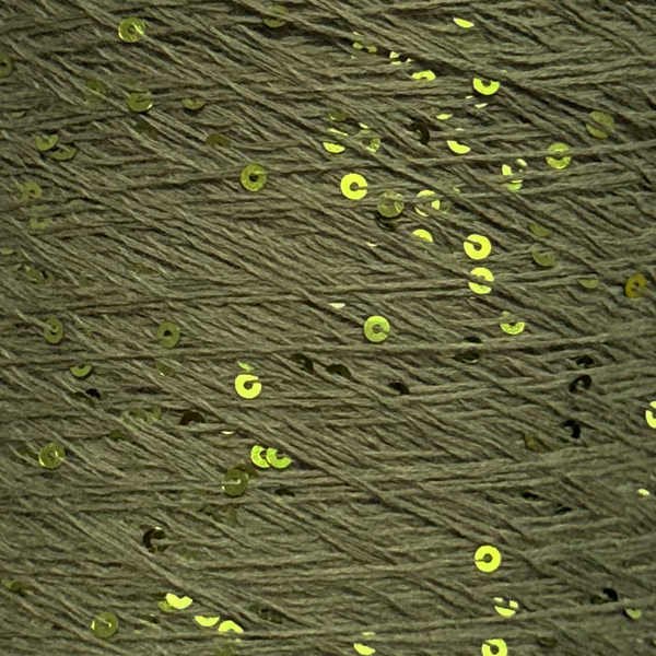 Бавовна з мікропаєткою кольорова 1198 хакі/ хакі Китай