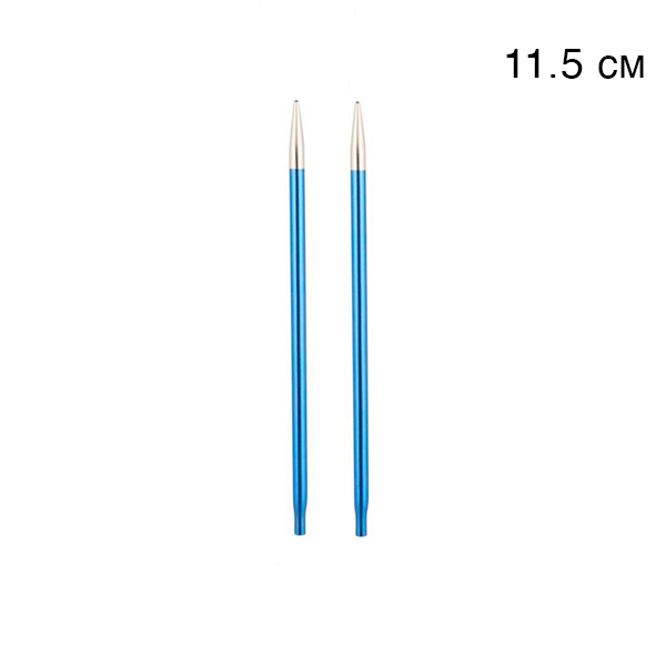 Cпиці зйомні Knitpro Zing 47523 4.0 мм короткі KnitPro