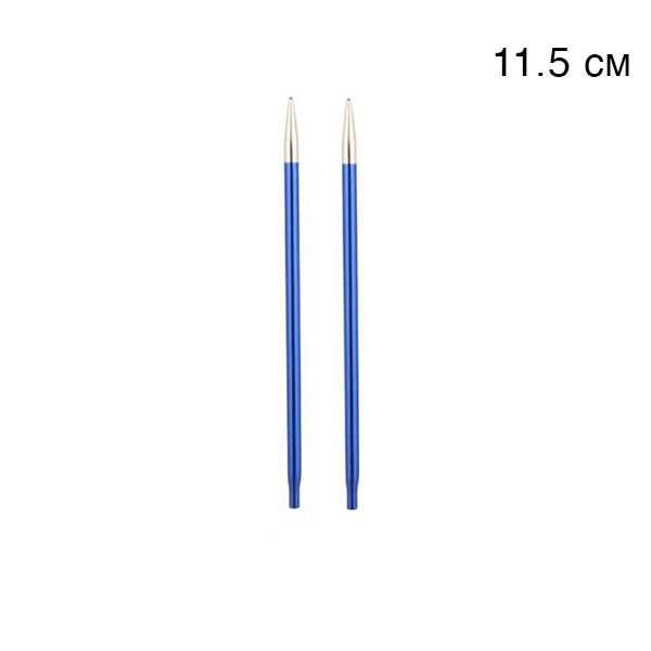 Cпиці зйомні Knitpro Zing 47524 4.5 мм короткі KnitPro