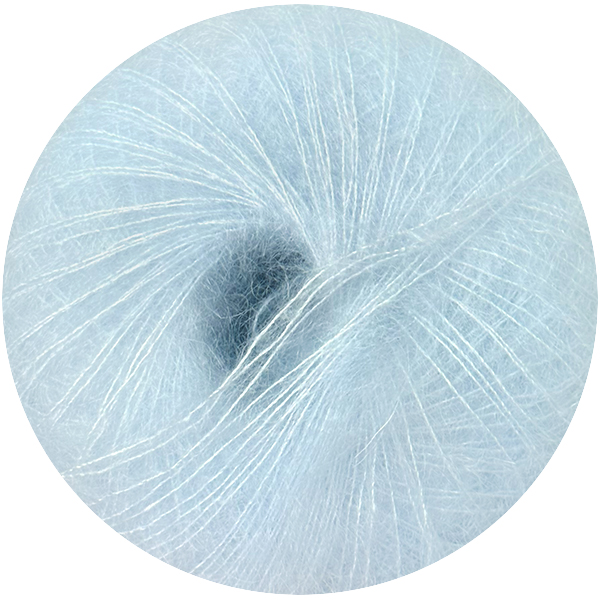 Мохер з шовком Софт Дрім ВВВ 29 блакитний діамант ВВВ