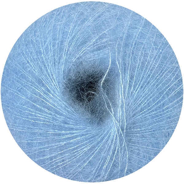 Мохер з шовком Софт Дрім ВВВ 30 перші волошки ВВВ