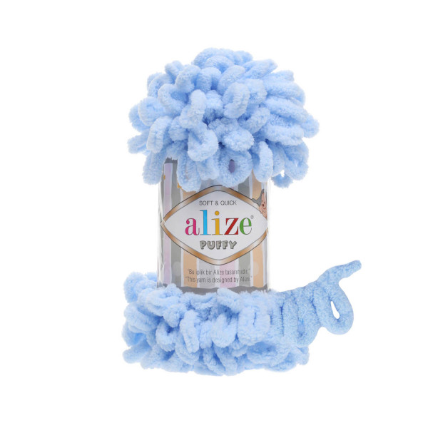 Пуффі Алізе/Puffy Alize 183 ніжно блакитний Alize (Алізе)
