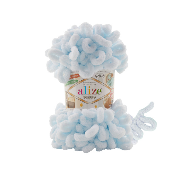 Пуффі Алізе/Puffy Alize 730 блакитний Alize (Алізе)