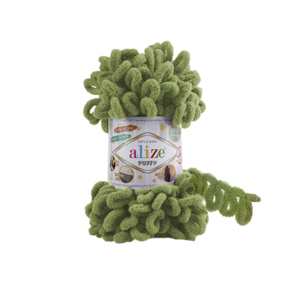 Пуффі Алізе/Puffy Alize 485 зелень Alize (Алізе)
