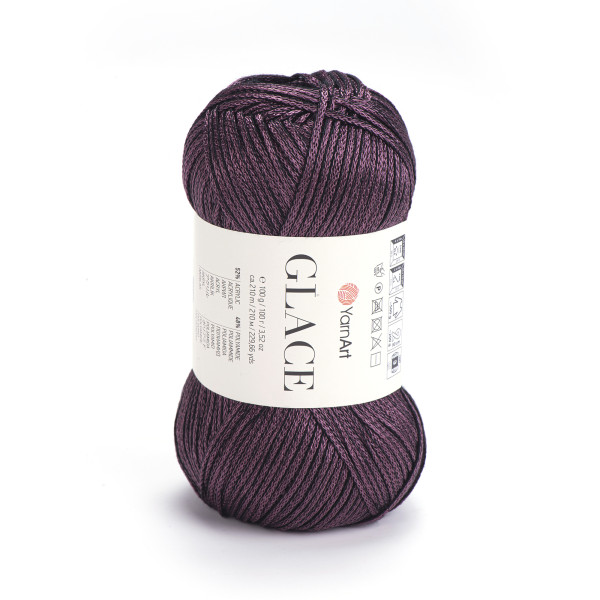 Глейс YarnArt 7302 баклажан YarnArt (ЯрнАрт)
