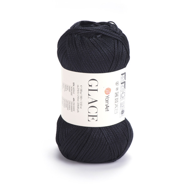 Глейс YarnArt 7310 чорний YarnArt (ЯрнАрт)