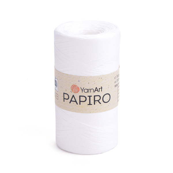 Папіро( Раффія) 1311 білий YarnArt (ЯрнАрт)