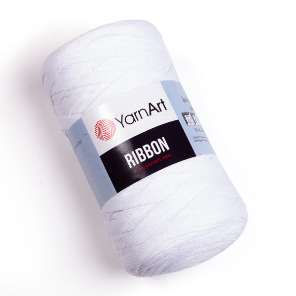 Ріббон 751 білий YarnArt (ЯрнАрт)
