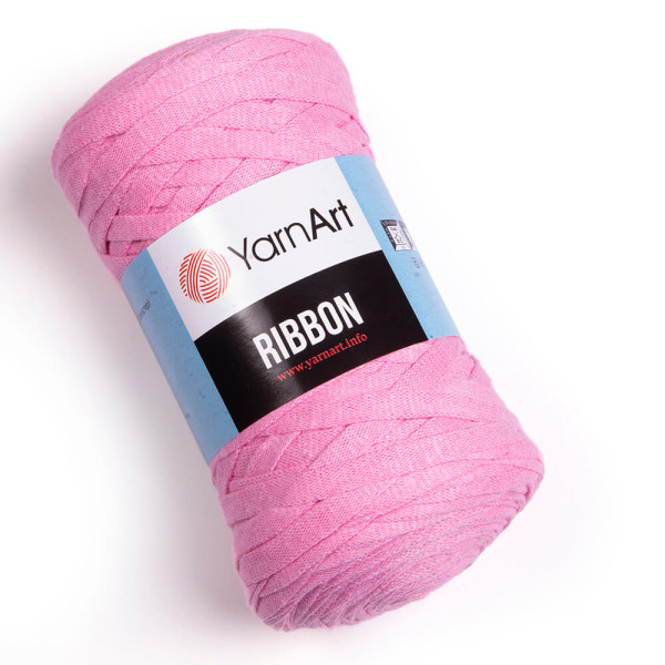 Ріббон 762 рожевий YarnArt (ЯрнАрт)