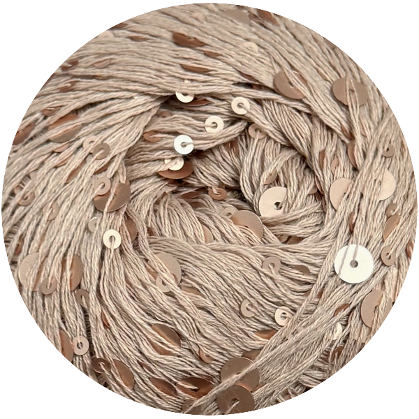 Паєтки Королівські  052 пудра/матова Ярна 