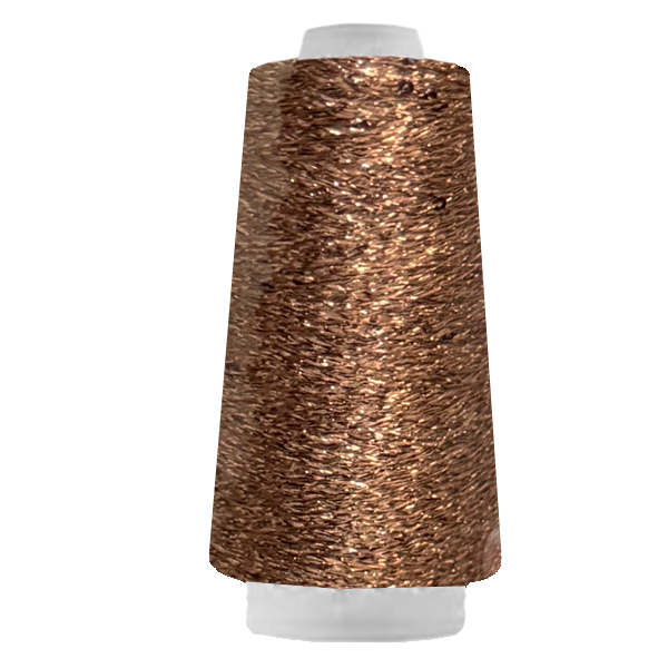 Люрекс з мікропайєткою 10 молочний шоколад Китай